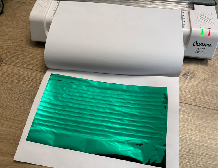 Foiling with a laminator