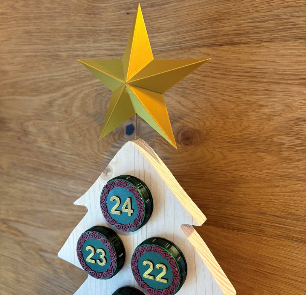 Star on top of the tree