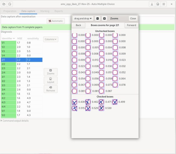 data capture with amc