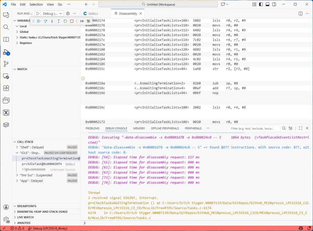 Assembly Level Debugging