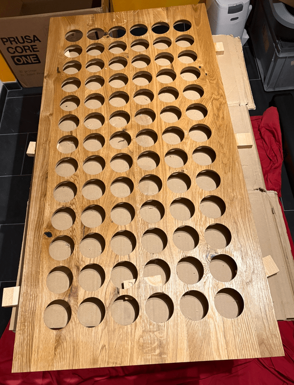 applied wood oil