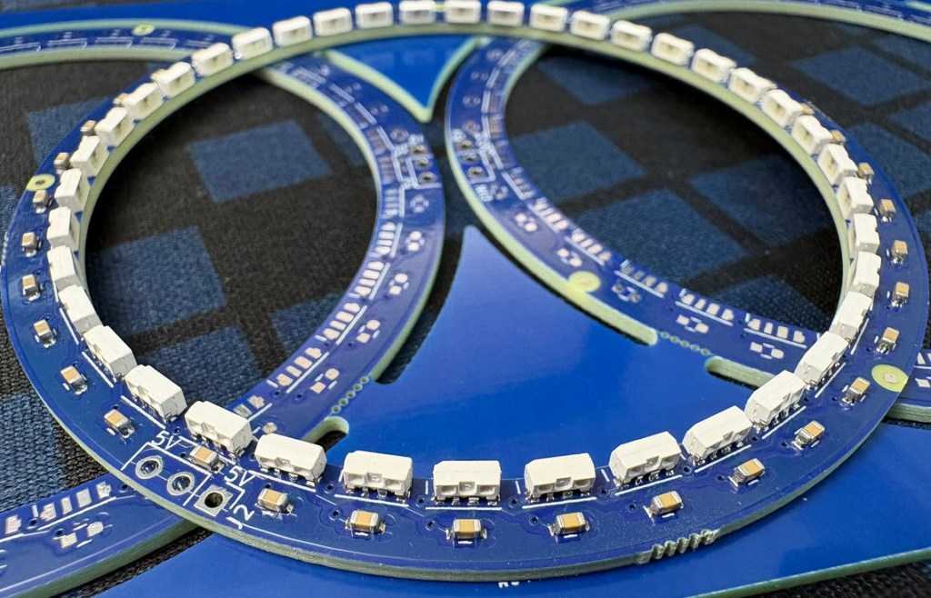 assembled LED Rings