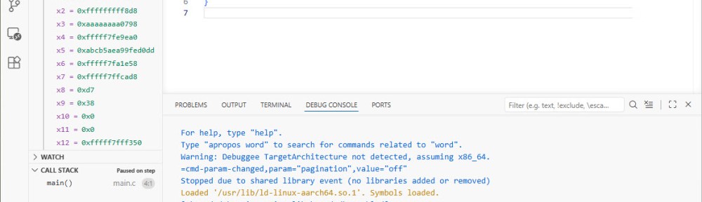 Debugging Linux Application with VS Code over SSH