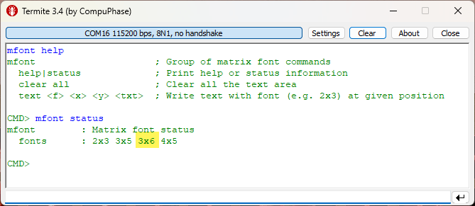 new 3x6 font
