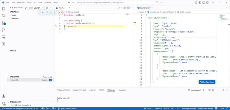 Debug C/C++ Apps in Docker with VS Code: A Step-by-Step Guide | MCU on ...