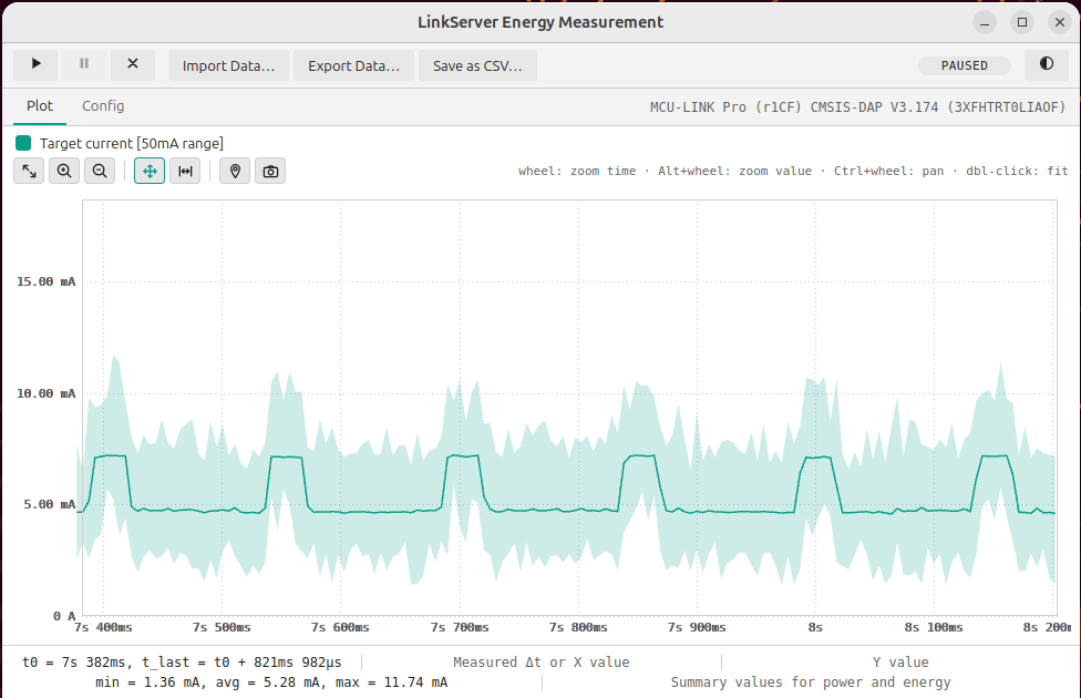 LinkServer standalone measurement GUI